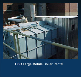 OSR Large Mobile Boiler Rental